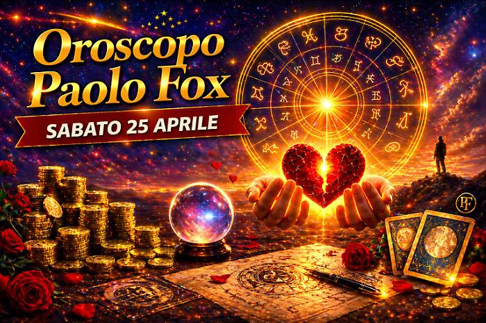 Oroscopo Paolo Fox per sabato 25 aprile: libert&agrave; e leggerezza sotto le stelle, il giorno perfetto per staccare