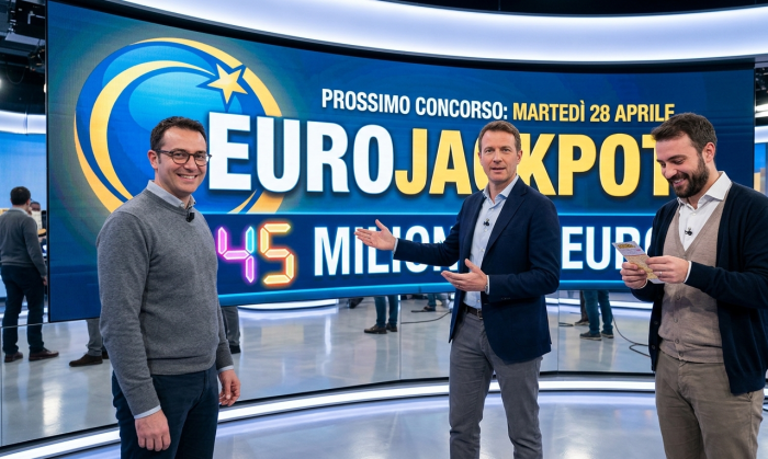 Eurojackpot, estrazioni e numeri vincenti di oggi marted&igrave; 28 aprile: super montepremi da 45 milioni