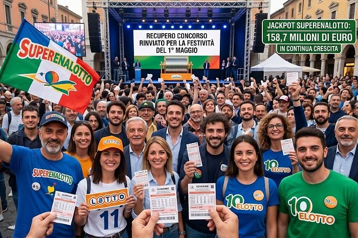 Lotto, Superenalotto e 10eLotto: estrazione straordinaria di oggi luned&igrave; 4 maggio. I numeri vincenti