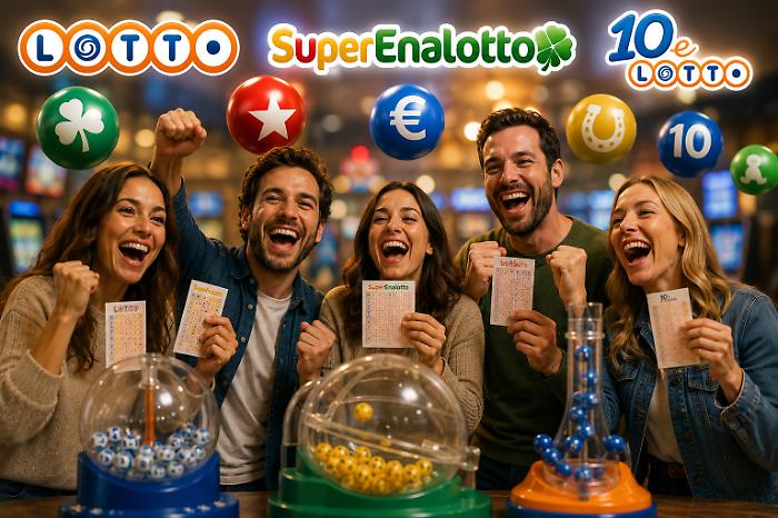 Lotto, Superenalotto e 10eLotto: estrazioni e numeri vincenti di oggi gioved&igrave; 7 maggio