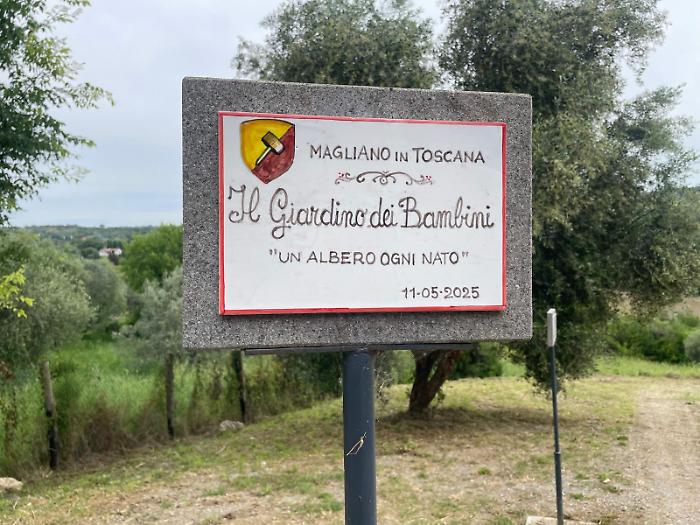 In Maremma c'&egrave; un Giardino dei Bambini che pianta un albero quando nasce un bambino