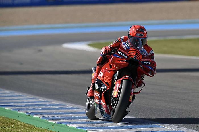 Marc Marquez primo nella practice di MotoGp a Le Mans