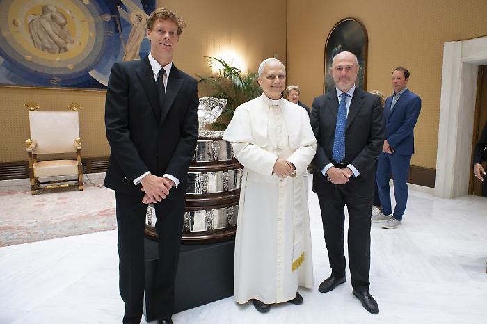 Sinner ricevuto da Papa Leone XIV "Internazionali? Siamo in gioco"