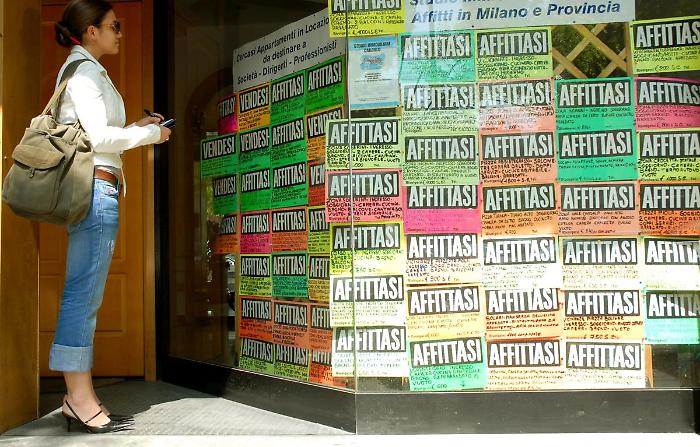 Affitti sempre più pesanti, le famiglie destinano in media il 31% del reddito