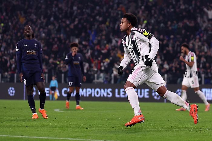 La Juve batte 2-0 il Pafos e va un altro passo verso i play-off di Champions