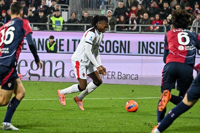 Ci pensa Leao, il Milan vince a Cagliari 1-0