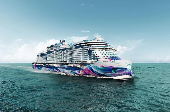 Norwegian Cruise Line svela la nuova ammiraglia "Aura"