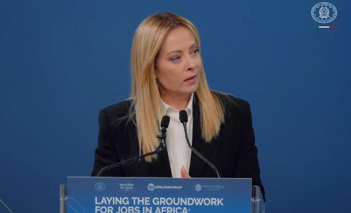 Meloni "Roma diventi hub europeo per investimenti in Africa"