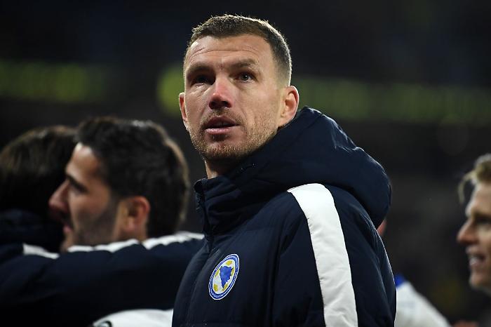 Dzeko "Dimarco? Ognuno ha le sue preferenze, l'Italia ha qualit&agrave;"