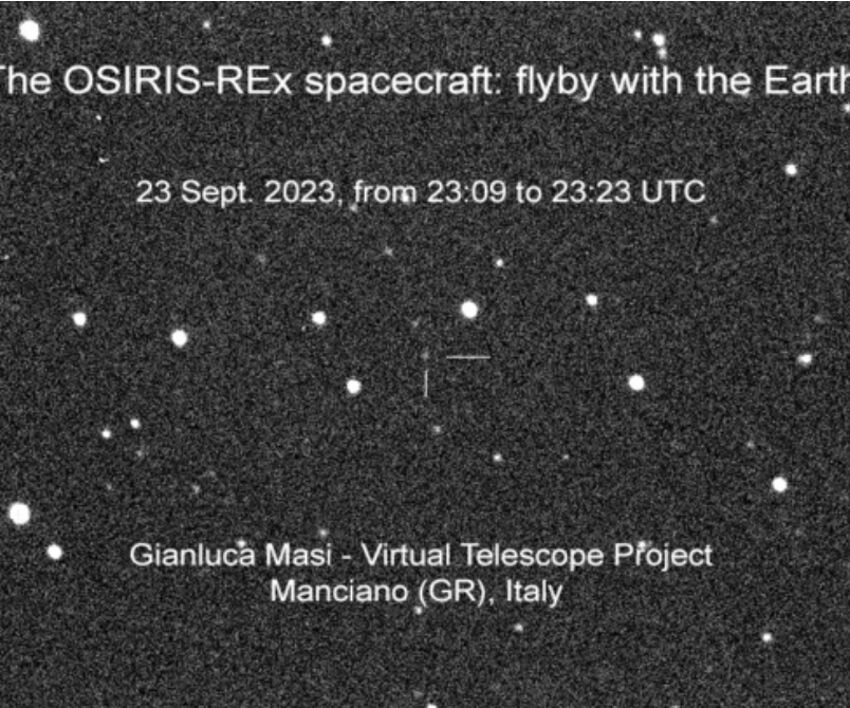Immagine sonda Osiris Rex