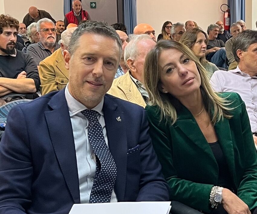 Fabrizio Rossi e Simona Petrucci