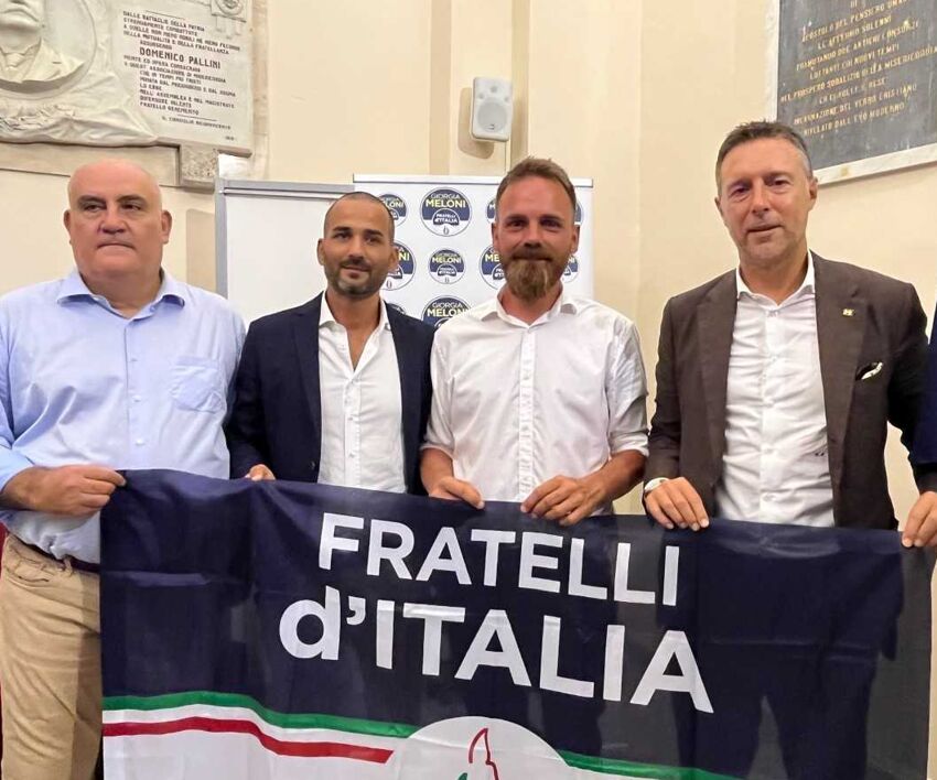 I coordinatori di Fratelli d'Italia