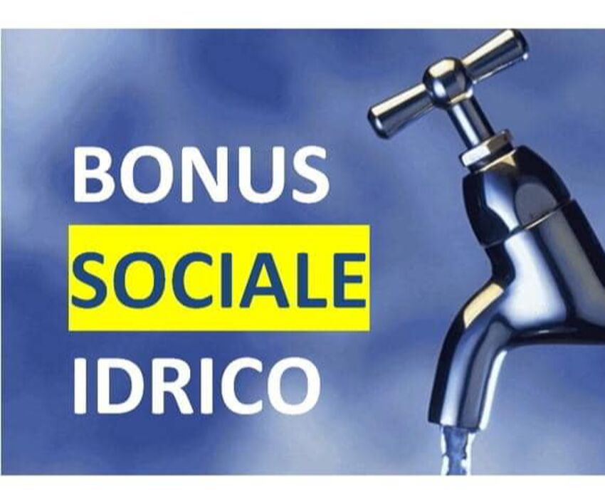Bonus sociale idrico