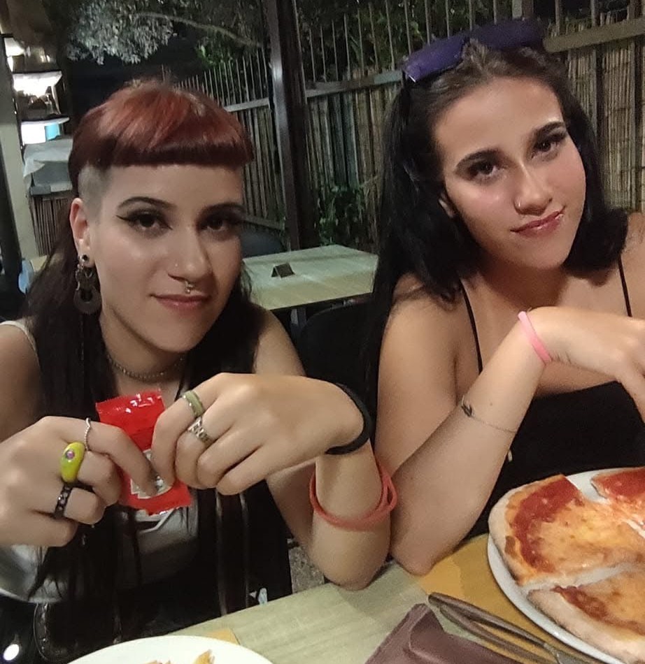 Aurora Bellini e la sorella Martina