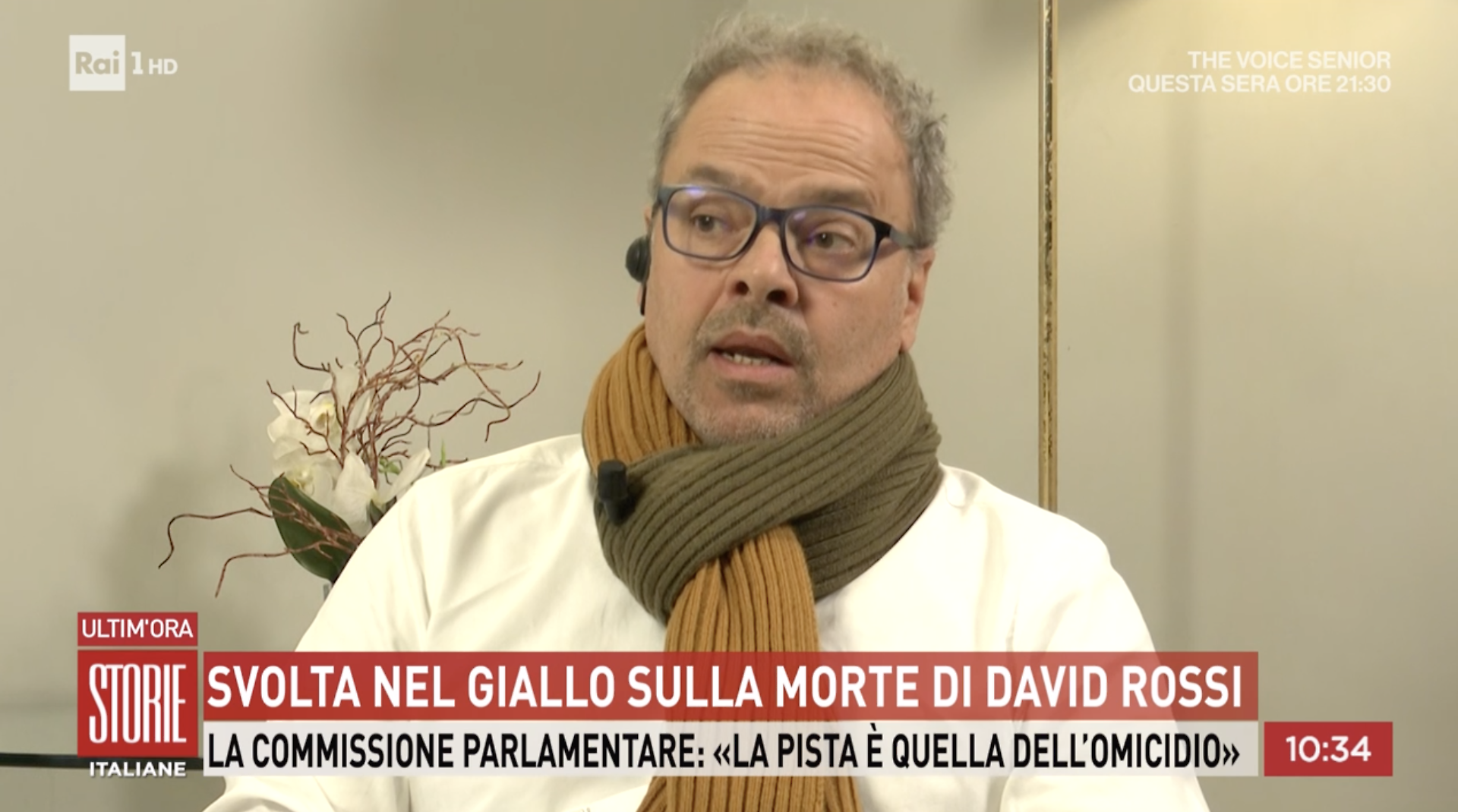 Ranieri Rossi, fratello di David Rossi