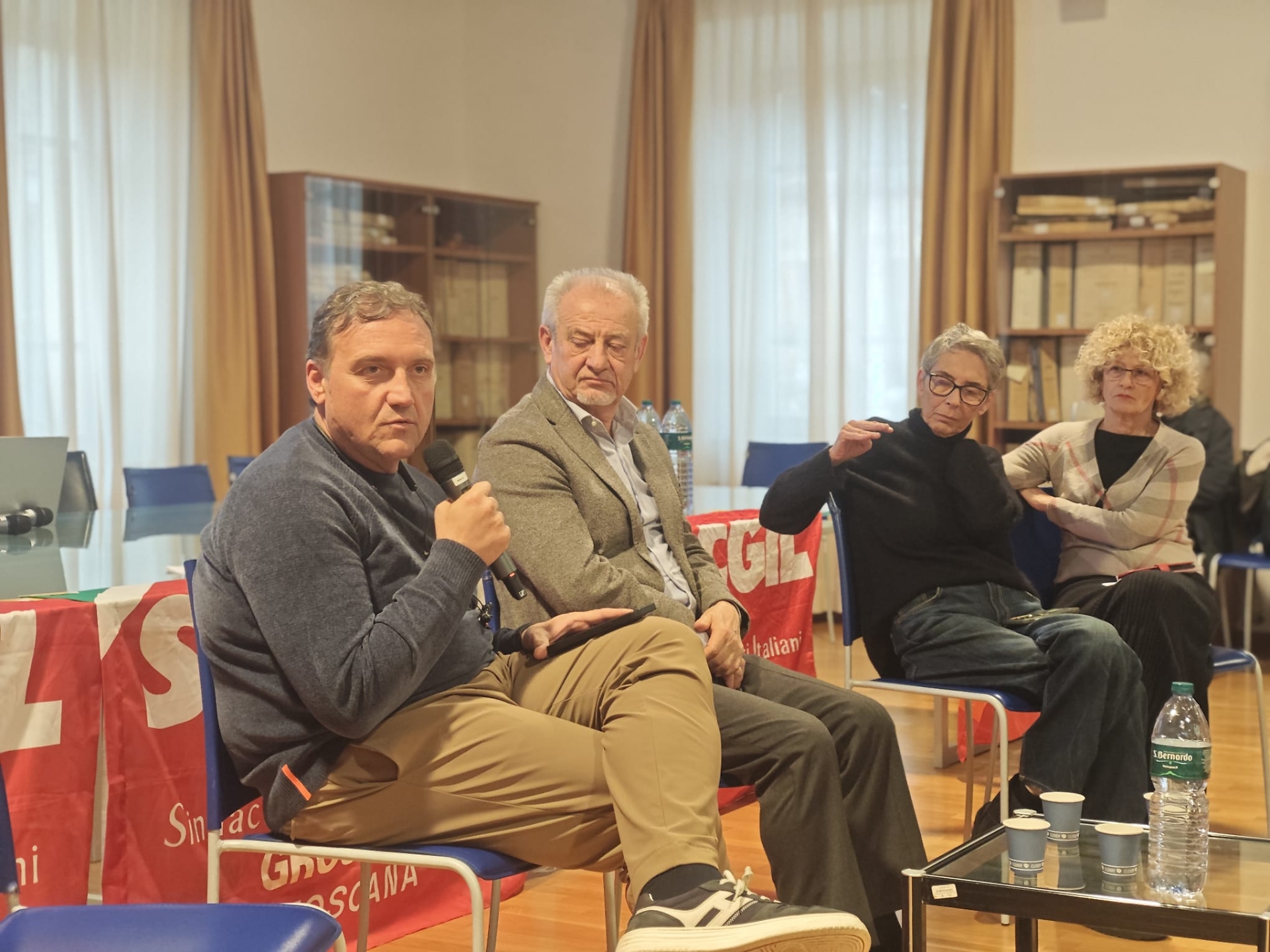 L'assessore regionale Laonardo Marras